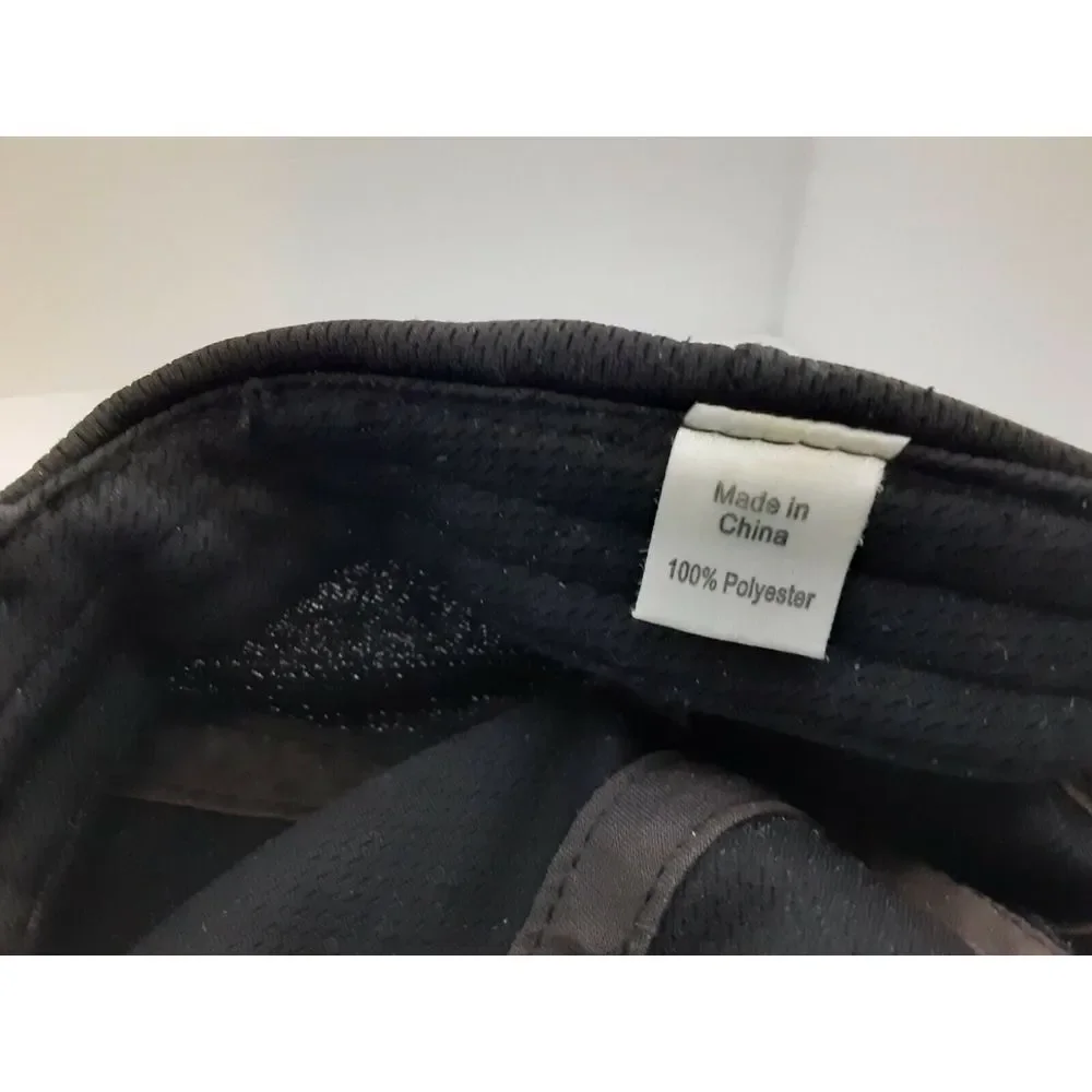 Ford Built Ford Tough Strap Back Hat Cap Gray & Black | OSFA | 100%‎ Polyester
